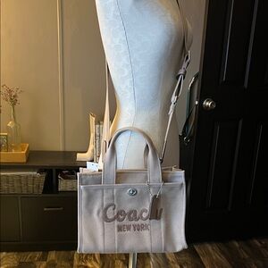 Coach Light Tan Tote Bag